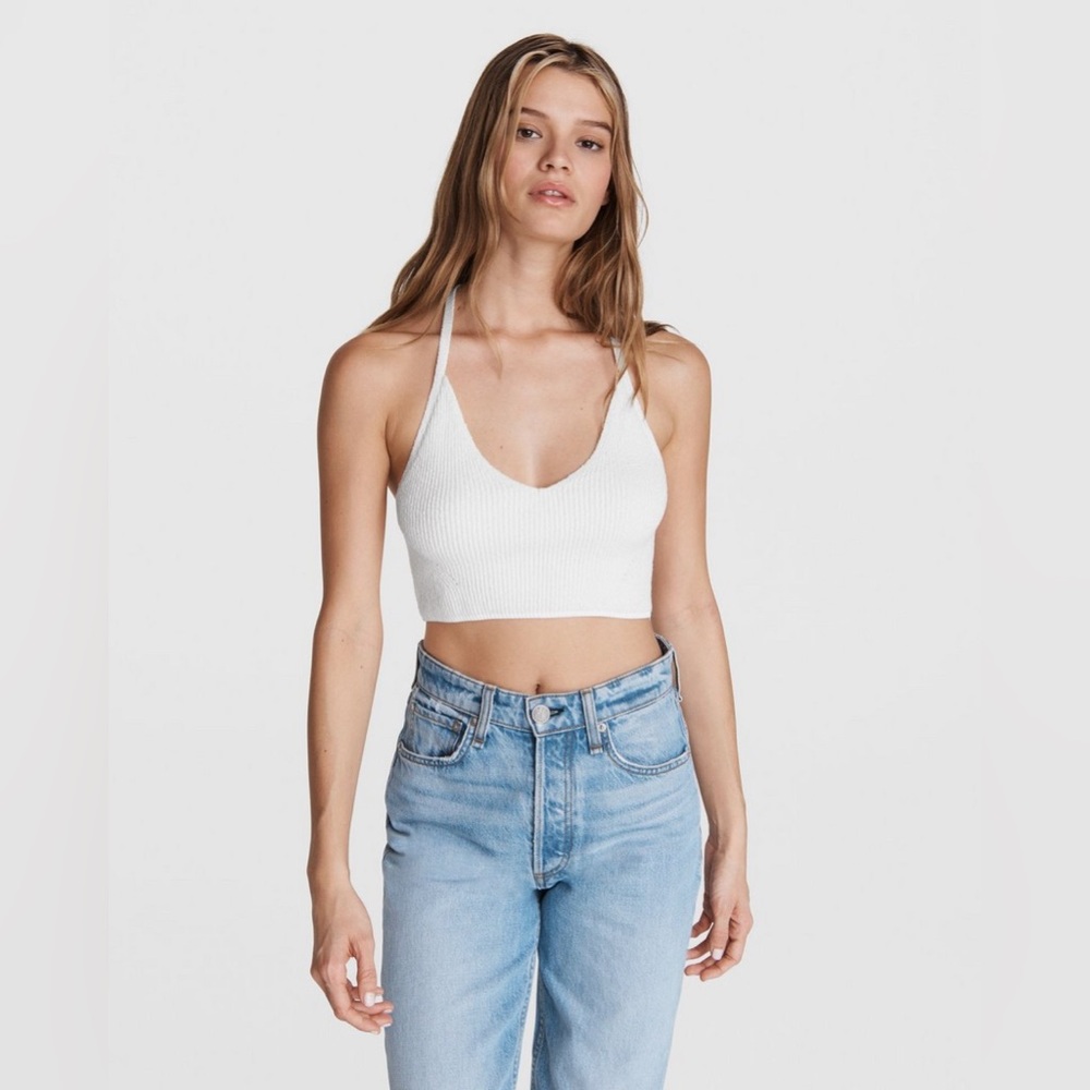 Rag&Bone Soleil Cotton Rib Bra Top